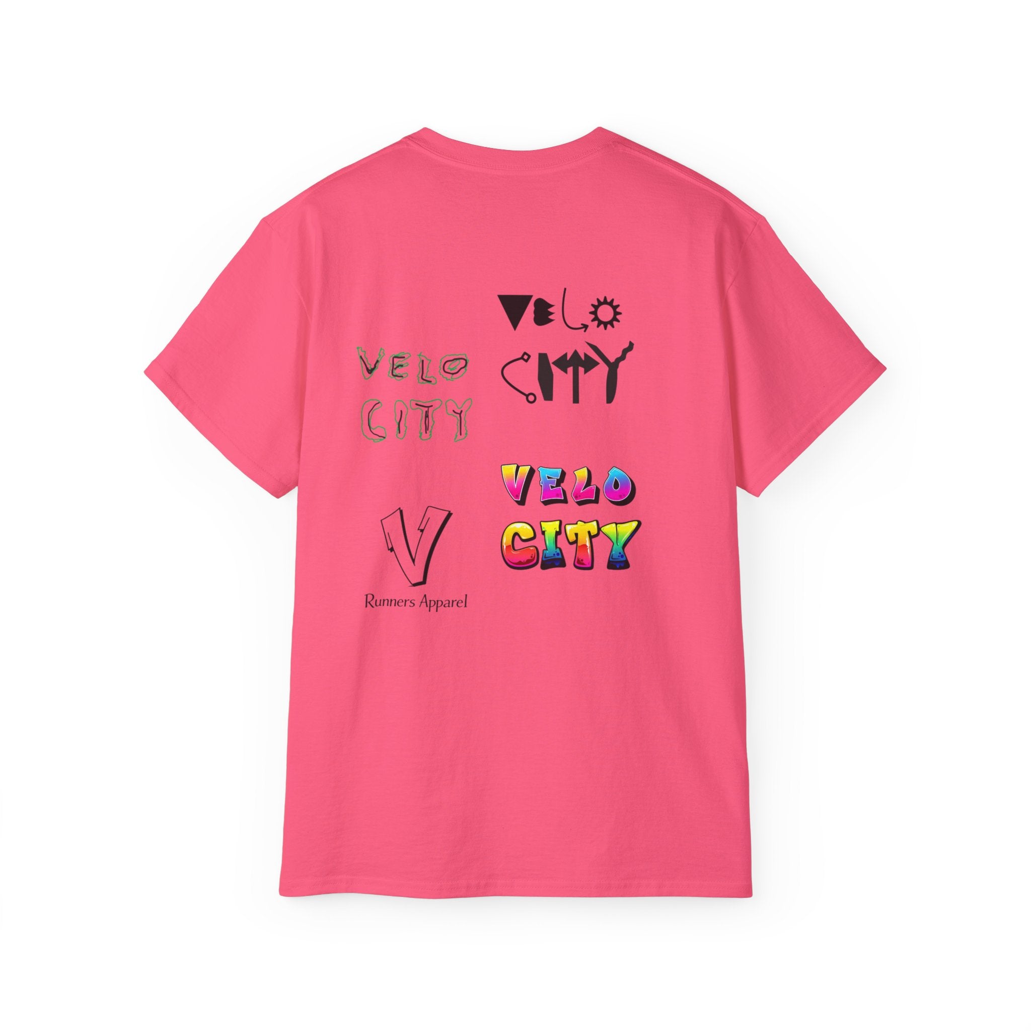 velocity logo T-shirt: ULTRA COTTON-100%