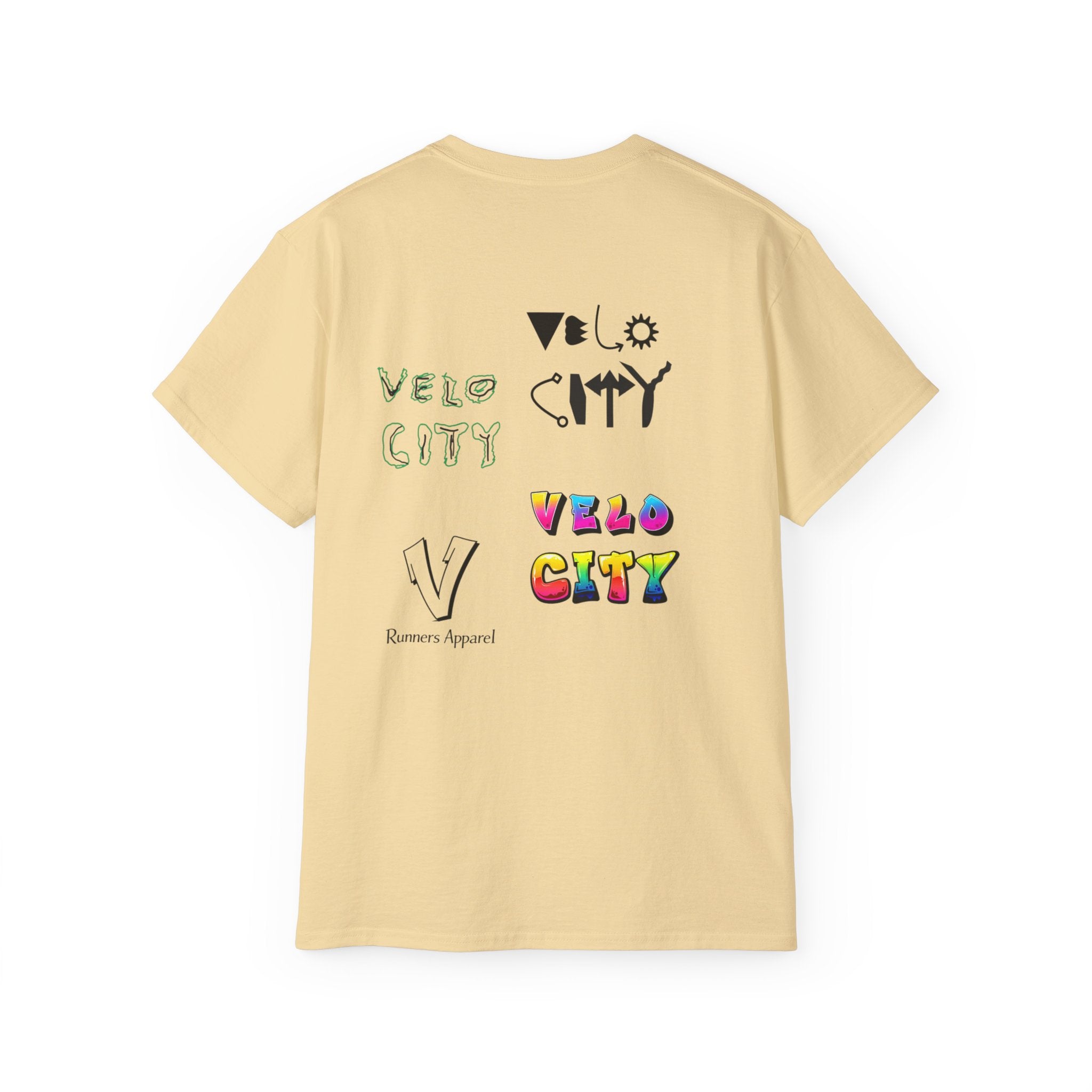 velocity logo T-shirt: ULTRA COTTON-100%