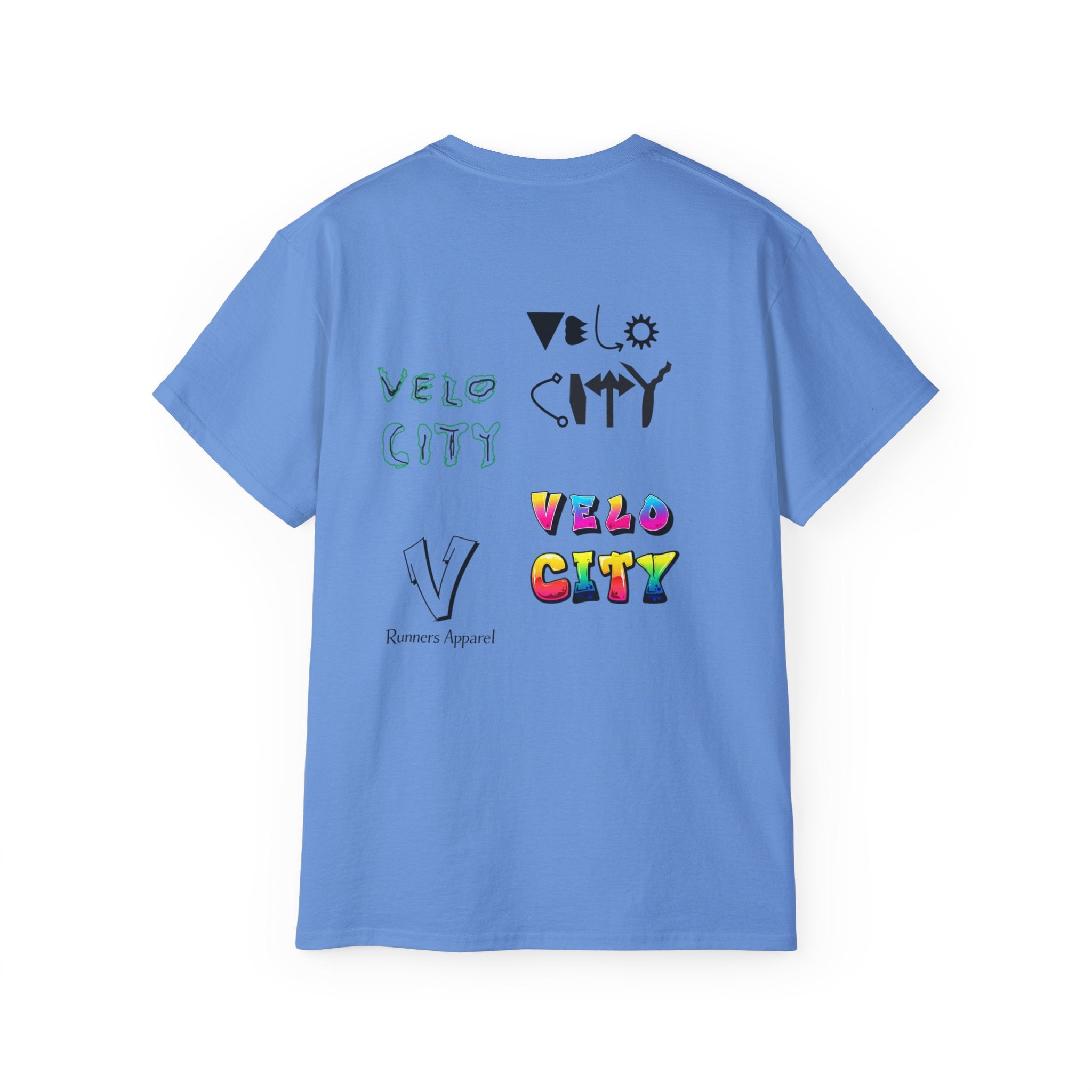 velocity logo T-shirt: ULTRA COTTON-100%