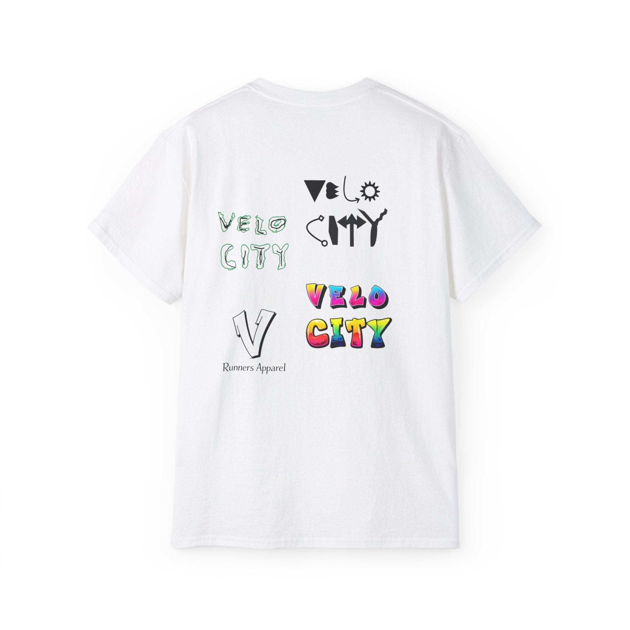 velocity logo T-shirt: ULTRA COTTON-100%